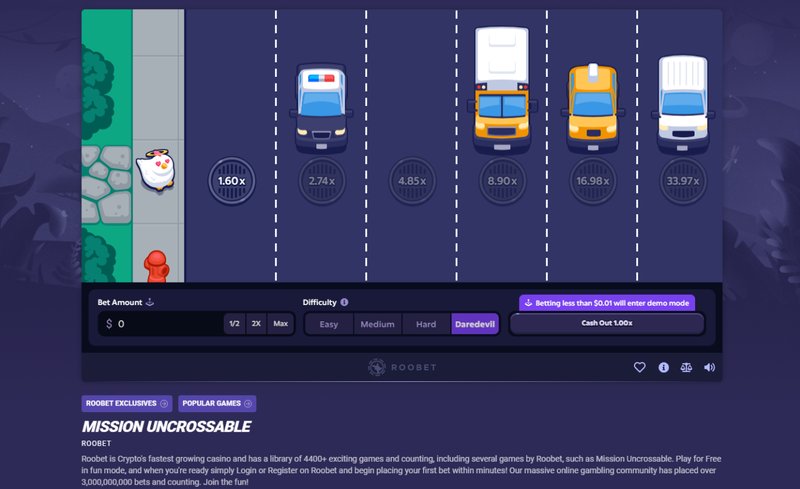 Mission uncrossable casino, play mission uncrossable